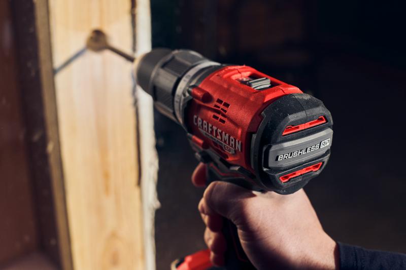 View of CRAFTSMAN Drills: Compact  being used by consumer