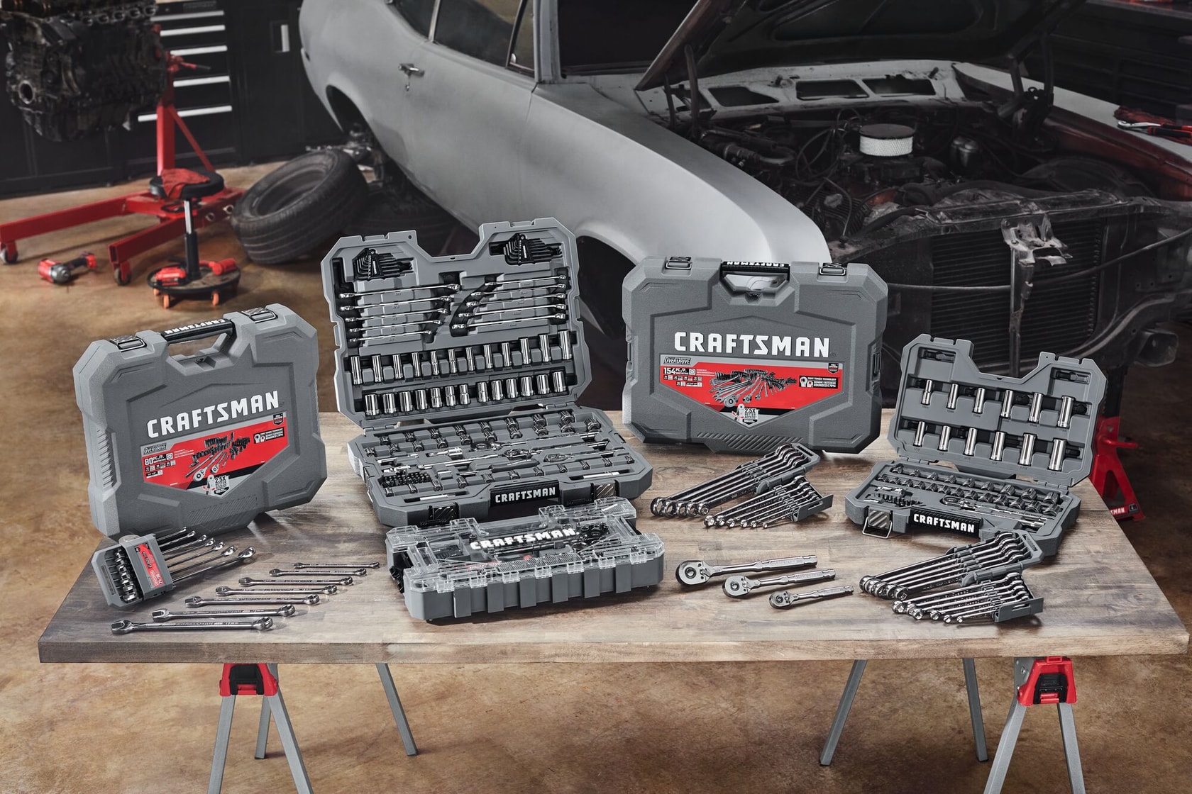 Family shot of CRAFTSMAN Overdrive